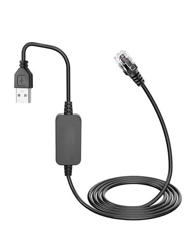 سلك طاقة USB إلى RJ11 بطول 5.57 قدم متوافق مع أجهزة كشف الرادار المرافقة، بديل لسلك الطاقة Escort Max360 لـ MAX360، MAX360c، iX، iXc، 9500ix، MAX II، MAX3، MAX4، MAX360c MKII، Redline 360c in Kuwait