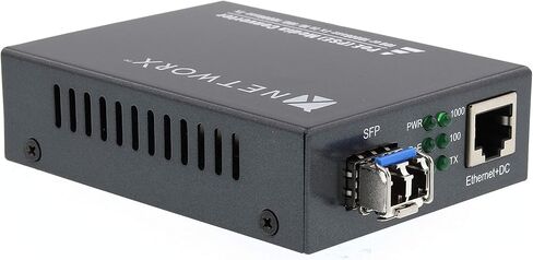 Gigabit PoE Fiber Media Converter - 1000Base-LX-LC Multimode in Kuwait