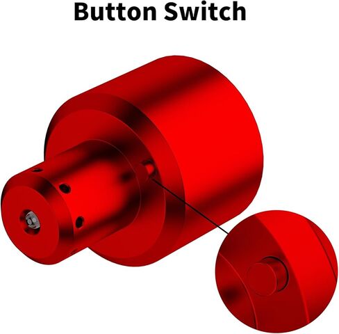 Tipfun Red Laser Bore Sight Kit Laser Boresighter Multiple Caliber (0.17 to 12GA) with Magnetic and Big Button Switch Bore Sighter in Kuwait