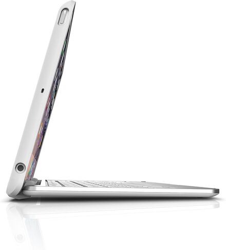 ZAGG Slim Book Ultrathin Case, Hinged with Detachable Backlit Bluetooth Keyboard for iPad Mini 2 / iPad mini 3 - White in Kuwait