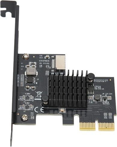 USB3.2 Type E HighSpeed Adapter Card for Desktop PC with Stable Transmission, Plug and Play, Long Service Life for 32/64BIT (Interface to The Right PCI E 2X) in Kuwait