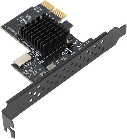 USB3.2 Type E HighSpeed Adapter Card for Desktop PC with Stable Transmission, Plug and Play, Long Service Life for 32/64BIT (Interface to The Right PCI E 2X) in Kuwait