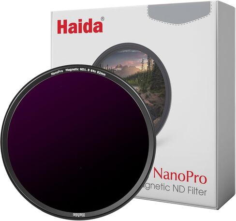 Haida NanoPro 52MM Magnetic ND1.8 (64x) Filter Multi-Coating Nano Coating Optical Glass Neutral Density Filter Waterproof Scratch Resistant (W/O Adapter Ring) in Kuwait