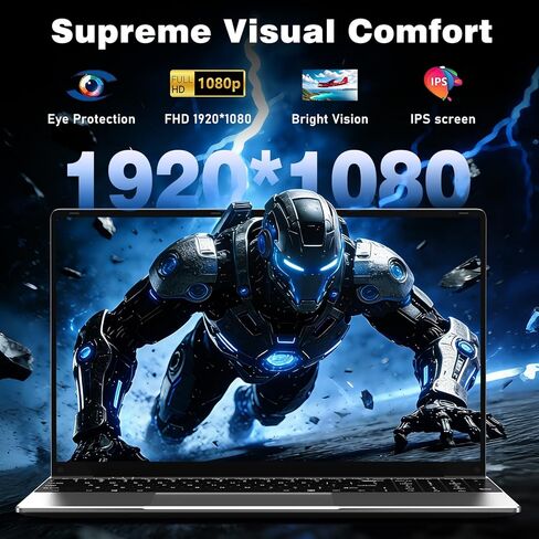 FUNYET 2026 Business Laptop, 15.6 Inch Laptop Computer Windows 11 Pro, 16GB RAM 512GB SSD, Int Core i5 Processor(Up to 3.2GHz), 2-Year Warranty, Backlit Keyboard, Bluetooth, FHD 1080P, MINI HDMI in Kuwait