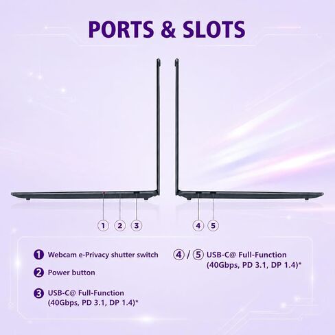 كمبيوتر محمول Lenovo Yoga Slim 7X مقاس 14.5 بوصة 3K OLED Touch 90 هرتز 1000nit، Snapdragon X Elite 12-core 45TOPS، ذاكرة الوصول العشوائي LPDDR5X سعة 16 جيجابايت، 1 تيرابايت SSD، WiFi 7، Win11 Pro، Copilot+ PC، لوحة مفاتيح بإضاءة خلفية in Kuwait