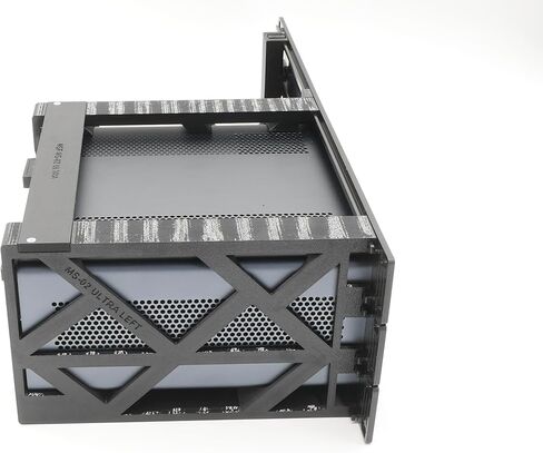 حامل حامل لجهاز miniSforum MS-02 Ultra مع 2 حجر مفاتيح RJ45 ارتفاع 19 بوصة 3U - تدفق هواء جيد in Kuwait
