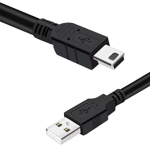 كابل شاحن HAUZIK سلك شحن USB متوافق مع وحدة تحكم PS3 Sony Playstation 3 CECHZC2U DualShock 3 SIXAXIS (قطعتان، 10 قدم) in Kuwait