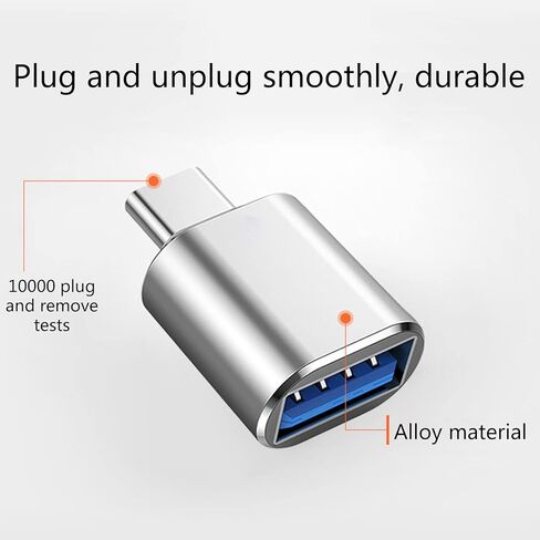 محول USB من النوع C ذكر إلى USB A أنثى محول محمول من النوع C لأجهزة الكمبيوتر المحمولة بسرعة 5 جيجابت في الثانية لنقل البيانات بسرعة عالية in Kuwait