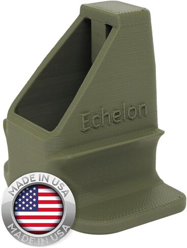 محمل المجلات EZMAGLOADER لـ Springfield Echelon مقاس 9 مم - تحميل سهل بدون ألم - قبضة مريحة - ملحقات محمل السرعة - حواف كبيرة لتخفيف الإبهام in Kuwait