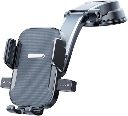 Car Phone Holder Mount Phone Mount for Car Windshield Dashboard Air Vent Universal Hands Free Automobile Cell Phone Holder Fit for iPhone 17 Pro Max 16 15 14 13 Android in Kuwait