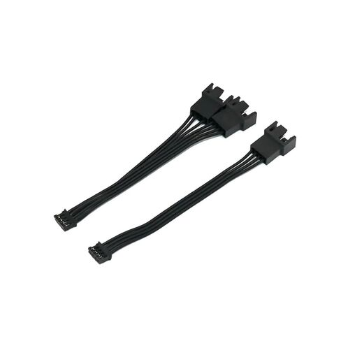 PC Graphic Card PH2.0 4Pin to Normal PWM 3Pin/4Pin Fan Adapter Cables Mini GPU 1x 2X Cable-10cm(1x) in Saudi Arabia