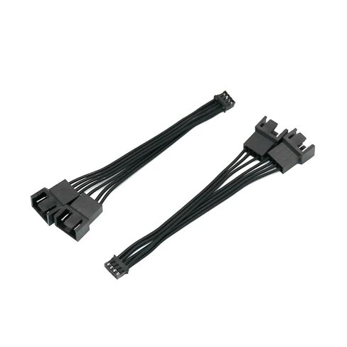 PC Graphic Card PH2.0 4Pin to Normal PWM 3Pin/4Pin Fan Adapter Cables Mini GPU 1x 2X Cable-10cm(1x) in Saudi Arabia