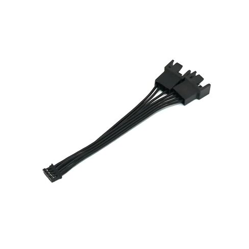 PC Graphic Card PH2.0 4Pin to Normal PWM 3Pin/4Pin Fan Adapter Cables Mini GPU 1x 2X Cable-10cm(1x) in Saudi Arabia