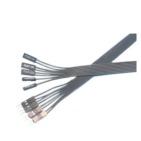 30 سم اللوحة الأمامية Power+، Power-، Reset، SW، HDD تمديد كابل الكمبيوتر 2Pin Jumper in Kuwait