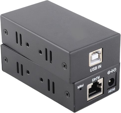 موسع SUNGOOYUE USB 2.0، موسع USB بـ 4 منافذ إيثرنت مع ناقل حركة 200 متر، التوصيل والتشغيل، لنظام التشغيل OS X، مؤتمر فيديو لمراقبة الأمان (قابس الولايات المتحدة) in Kuwait