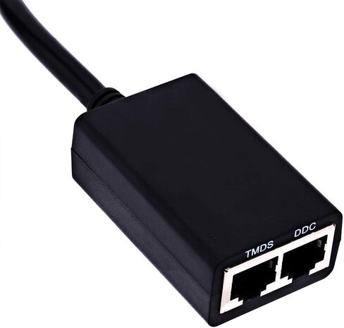 DAN&DRE LAN 15×8×2 30M Over RJ45 CAT5e CAT6 LAN Ethernet Balun Extender Repeater Up to 1080P in Kuwait