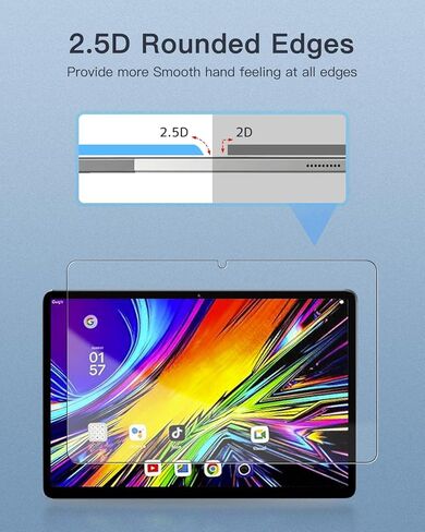 واقي شاشة لـ Jeazans ‎JEZPAD-A10PRO+‎ مقاس 10.1 بوصة، زجاج مقسى بصلابة 9H لـ Jeazans ‎JEZPAD-A10PRO+ مضاد للخدش، خالي من الفقاعات، وضوح عالي الدقة in Kuwait