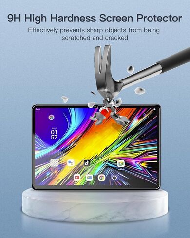 واقي شاشة لـ Jeazans ‎JEZPAD-A10PRO+‎ مقاس 10.1 بوصة، زجاج مقسى بصلابة 9H لـ Jeazans ‎JEZPAD-A10PRO+ مضاد للخدش، خالي من الفقاعات، وضوح عالي الدقة in Kuwait