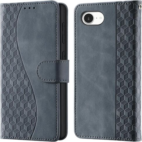 for iPhone 16e / 17e Wallet Case with Card Holder, RFID Blocking Credit Slots Kickstand Shockproof Phone Cover Fit for iPhone 17e Phone Case Turquoise in Saudi Arabia