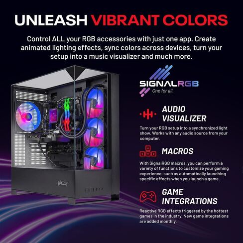 Skytech Gaming Shadow 5 Gaming PC, AMD Ryzen 7 9800X3D 4.7GHz, NVIDIA RTX 5070 12GB VRAM, 2TB Gen4 NVMe SSD, 32GB DDR5 RAM 6000, 750W Gold PSU, 360 ARGB AIO, WI-FI 5, Windows 11, Desktop in Kuwait