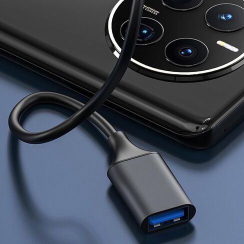 USB C to USB3.0 Adapter Cable Fast Speed Type C Male to USB3.0 Female Converter for Phones Computers and More in Kuwait