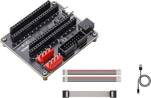 RGB Matrix Adapter Expansion Board for ESP32-S3-DevKitC-1 & ESP32-DevKitC- USB Type-C Interface, GPIO Expansion Module for IoT Prototyping in Kuwait