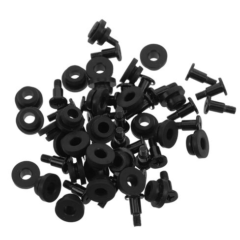 Gadpiparty 30pcs Anti-Vibration 2.5 Inch SSD HDD Screws with Rubber Washers, Shock Absorbing Hard Drive Mounting Fasteners for PC Chassis and Laptop Assembly in Kuwait