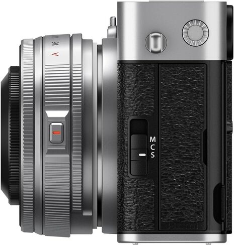 FUJIFILM X-E5 Mirrorless Camera with XF 23mm f/2.8 Lens Bundle (Silver) with 64GB SD Card, Card Reader, Wrist Strap and More Additional Accessories in Saudi Arabia