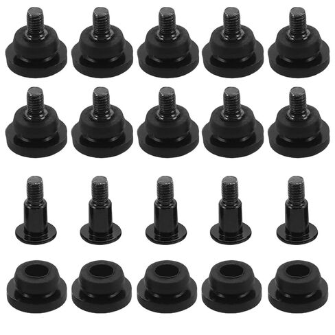 STOBAZA 30pcs 2.5 Inch HDD and SSD Mounting Screws with Shock Absorption for Computer Case DIY Electronic Repair Small Hard Drive Screws Kit in Kuwait