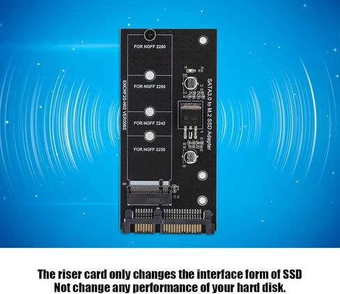 Dan&Dre Card HM.2 Ngff SSD to 22Pin Hard Drive Adapter Riser Cardard with Stable Performance 13×9×1 M.2 Ngff SSD to 22Pin Hard Drive Adapter Riser Card with Stable Performance in Kuwait