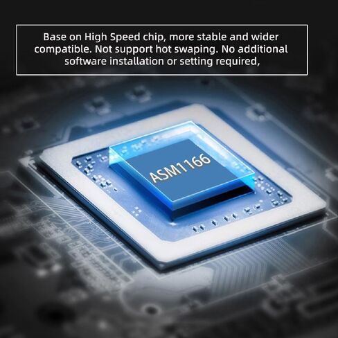 Cablecc PCI Express NGFF NVME M-Key إلى 6 منافذ Sata 6Gbps محول محول بطاقة تمديد القرص الصلب 2280 in Kuwait