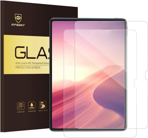 واقي شاشة، لجهاز iPad Pro 11 بوصة M5 2025/ M4 2024 (الجيل السادس/الخامس) طبقة من الزجاج المقسى، HD، عبوتان in Kuwait