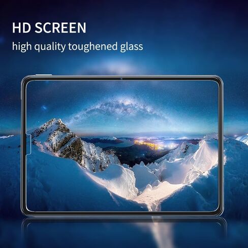 واقي شاشة، لجهاز iPad Pro 11 بوصة M5 2025/ M4 2024 (الجيل السادس/الخامس) طبقة من الزجاج المقسى، HD، عبوتان in Kuwait