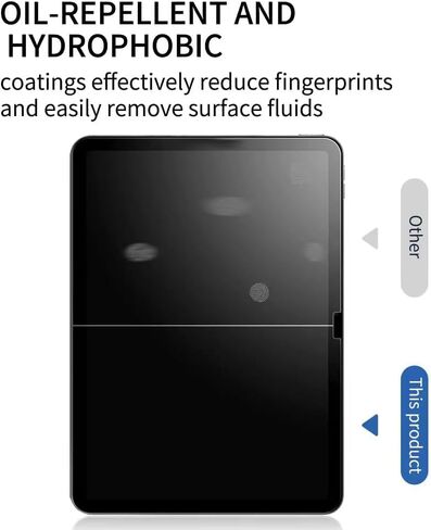 واقي شاشة، لجهاز iPad Pro 11 بوصة M5 2025/ M4 2024 (الجيل السادس/الخامس) طبقة من الزجاج المقسى، HD، عبوتان in Kuwait