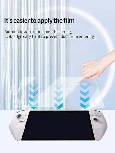 Screen Protector for Abxylute 3D One Handheld, High-definition Scratch Resistant TPU Film,HD Clear, Bubble Free with Easy Installation Kit,2 Pack. in Kuwait