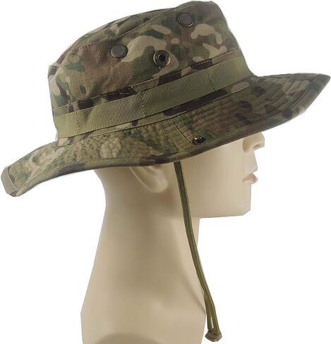 Boonie Hat, Camo Boonie, Fishing Hats for Men,Unisex-Adults, Women's, Sun Hat, Hunting, Beach in Kuwait