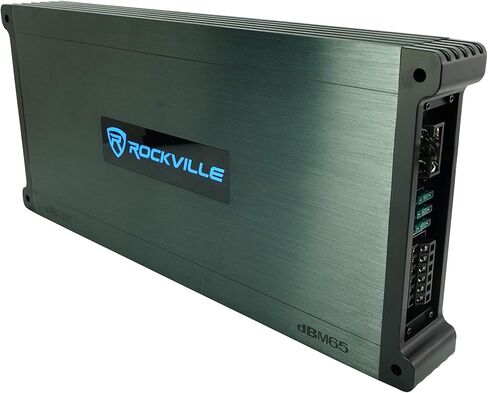 Rockville DBM65 6-Channel 2600w مضخم صوت بحري/قارب + مجموعة أسلاك أمبير in Kuwait