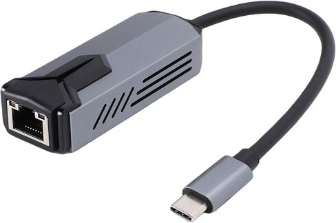 محول Zopsc USB C إلى Ethernet بسرعة 5 جيجابت في الثانية، محول من النوع C إلى RJ45 لسطح المكتب للكمبيوتر المحمول، بطاقة شبكة سلكية مع غطاء من الألومنيوم، محول إيثرنت USB 3.0 بسرعة 5000 ميجابت في الثانية للكمبيوتر الشخصي in Kuwait