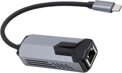 محول Zopsc USB C إلى Ethernet بسرعة 5 جيجابت في الثانية، محول من النوع C إلى RJ45 لسطح المكتب للكمبيوتر المحمول، بطاقة شبكة سلكية مع غطاء من الألومنيوم، محول إيثرنت USB 3.0 بسرعة 5000 ميجابت في الثانية للكمبيوتر الشخصي in Kuwait