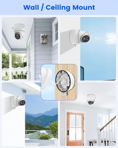 KU-DS-1280ZJ-DM8 صندوق توصيل كاميرا الأمان المعدنية، صناديق إخفاء كابل الألومنيوم، قاعدة تثبيت مقاومة للماء IP66 لكاميرات HIK Dome IP in Kuwait