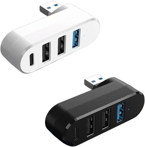 موزع USB قابل للدوران 180 درجة USB3.0 منفذ موسع ملتيبورت USB إلى USB محول محاور محمولة لأجهزة الكمبيوتر المحمول والكمبيوتر اللوحي in Kuwait