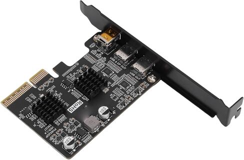 بطاقة Jectse Type C PCIE، بطاقة توسيع USB 3.0 10G مع DisplayPort Video 4K 60 هرتز، للكمبيوتر المكتبي in Kuwait