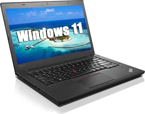 لاب توب لينوفو ثينك باد T460 للأعمال، كمبيوتر محمول 14 بوصة ويندوز 11، انتل كور i5-6300، ذاكرة وصول عشوائي 8 جيجا، 256 جيجا اس اس دي، (متجدد) in Kuwait
