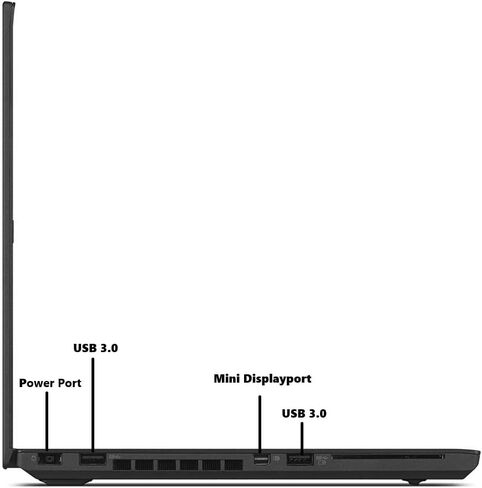 لاب توب لينوفو ثينك باد T460 للأعمال، كمبيوتر محمول 14 بوصة ويندوز 11، انتل كور i5-6300، ذاكرة وصول عشوائي 8 جيجا، 256 جيجا اس اس دي، (متجدد) in Kuwait