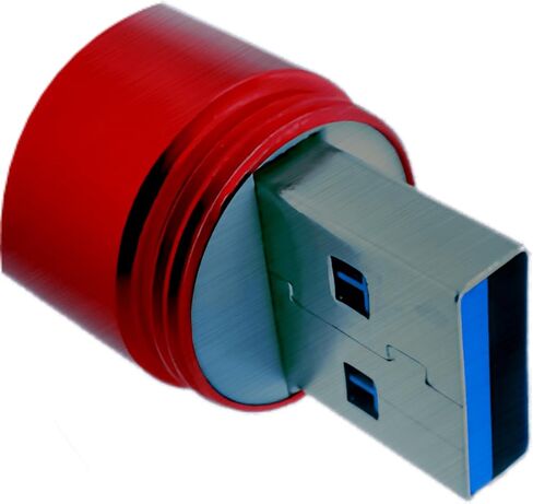 محرك أقراص فلاش USB 3.0 بسعة 128 جيجابايت، زجاجة نبيذ عالية السرعة لتخزين بيانات محرك الإبهام in Kuwait
