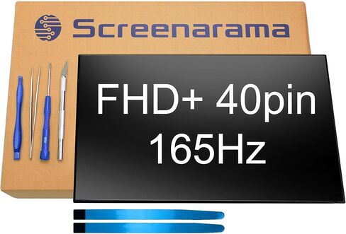 SCREENARAMA New Screen Replacement for ASUS Tuf FA607N FA607NU FA607NUG 165Hz FHD+ 1920x1200 40pin IPS LCD LED Display with Tools and Tape in Saudi Arabia