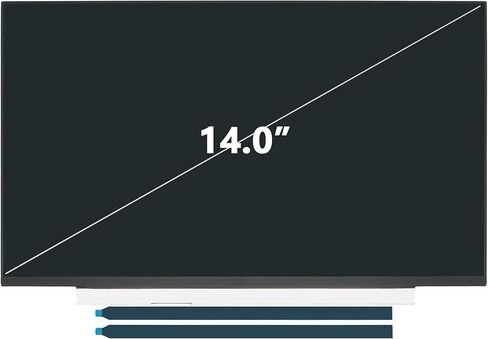 بديل لشاشة N140HCA-EAC Rev.B1، Rev.C2، Rev.C3، Rev.C4، Rev.C6، شاشة LCD مقاس 14 بوصة FHD 1920x1080 IPS Matte eDP 30-Pin غير تعمل باللمس in Kuwait