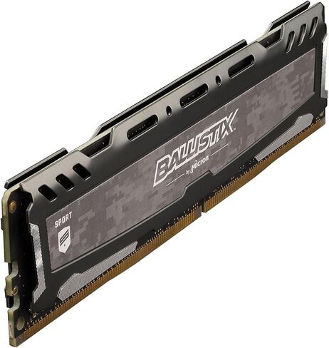 Ballistix BLS8G4D240FSB Sport LT 8GB Single DDR4 2400 MT/s (PC4-19200) DIMM 288-Pin - (Gray) in Kuwait