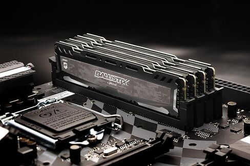 Ballistix BLS8G4D240FSB Sport LT 8GB Single DDR4 2400 MT/s (PC4-19200) DIMM 288-Pin - (Gray) in Kuwait