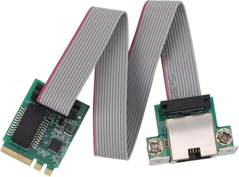 بطاقة إيثرنت M.2 1000M تدعم وضع 1G Lite، M2 M.2 Ngff E A Key 2.5 Gigabit Rj45 1X1000M Rj45 Port، الأجهزة وCRC، بطاقة M.2 Ethernet، 8.10.11، in Kuwait